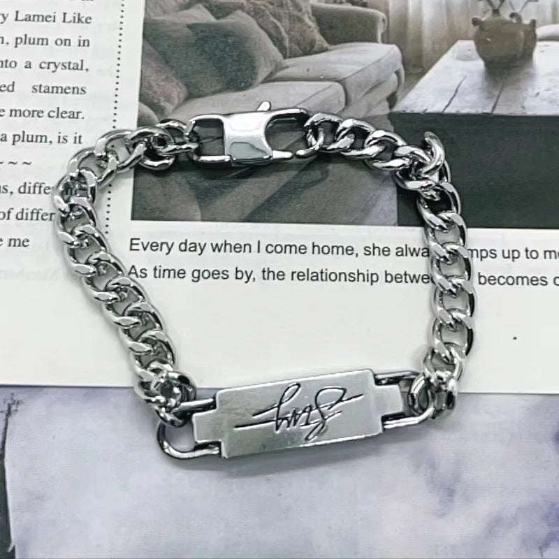 Stray Kids Logo Bracelet Chain