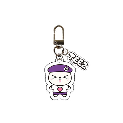 ATEEZ Teez-MON Acrylic Pendant Keychain