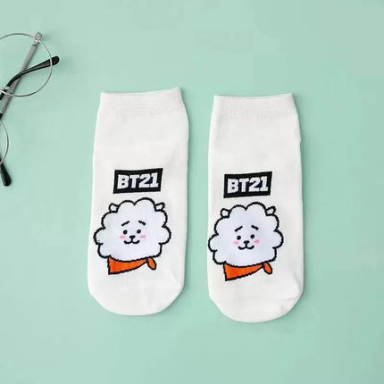 BTS BT21 Ankle Socks