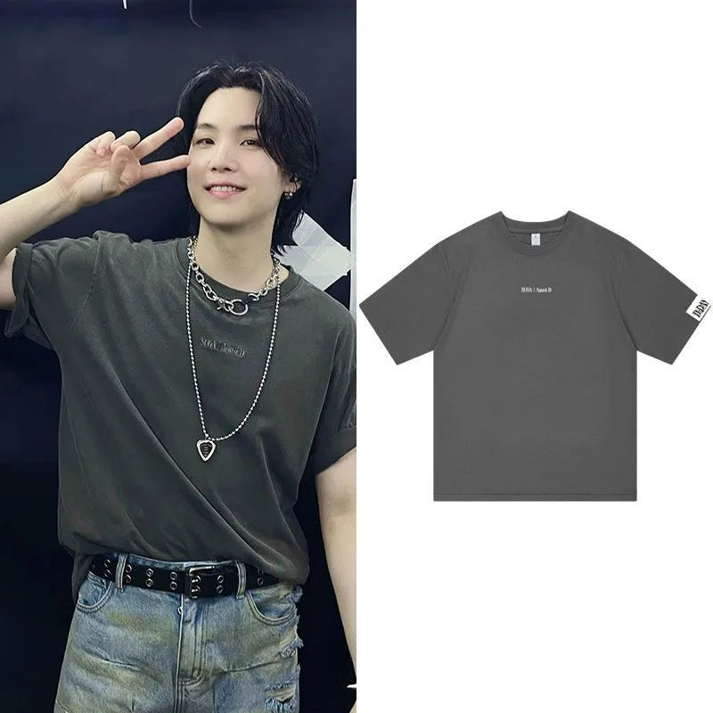 BTS SUGA Agust D Min Yoon Gi D-DAY T-shirt