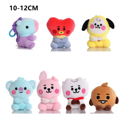 BT21 Baby Sitting Doll Keychain