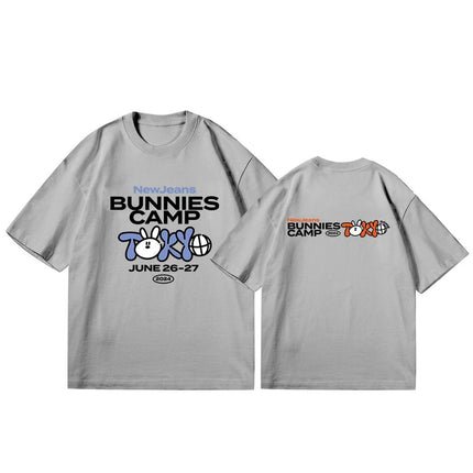 New Jeans Bunnies 2024 Camp Letter Print Shirt