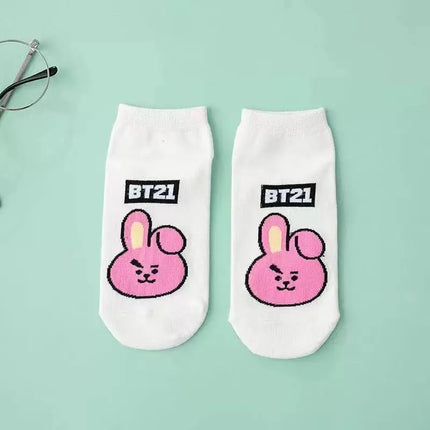 BTS BT21 Ankle Socks