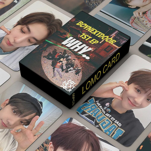 BOYNEXTDOOR 1st EP. WHY Photo Cards (55 Cards) – Kpop 