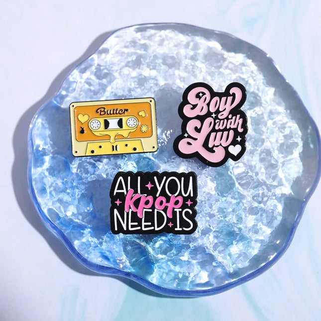 KPOP Enamel Pins Brooches Lapel Badge