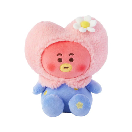 BT21 Spring Cherry Blossom Plush Doll Keychain