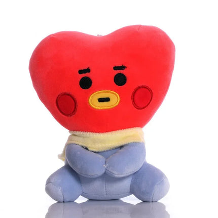 BT21 Baby Sitting Doll Keychain