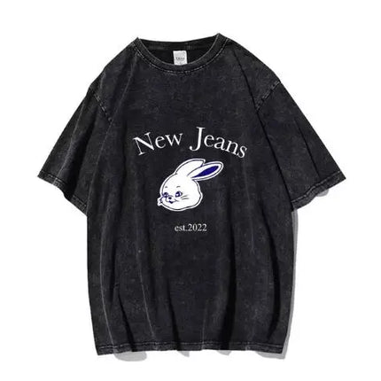 NEW JEANS Rabbit Bunny T-Shirt