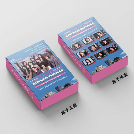 TWICE News Room 2024 Seasons Greetings Photo Cards (55 Cards)