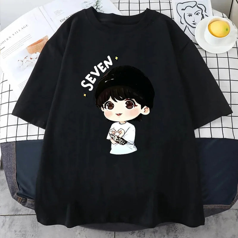 BTS JungKook Seven Aesthetic T-Shirt