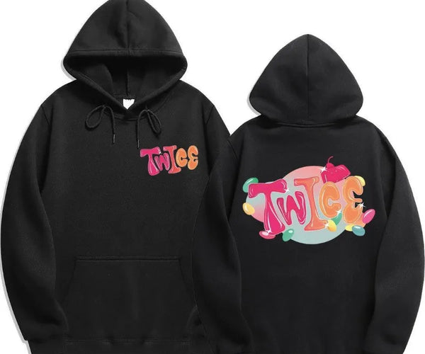 [SIZE: M] Twice pull deals over hoodie official merch from twice 4th World tour album