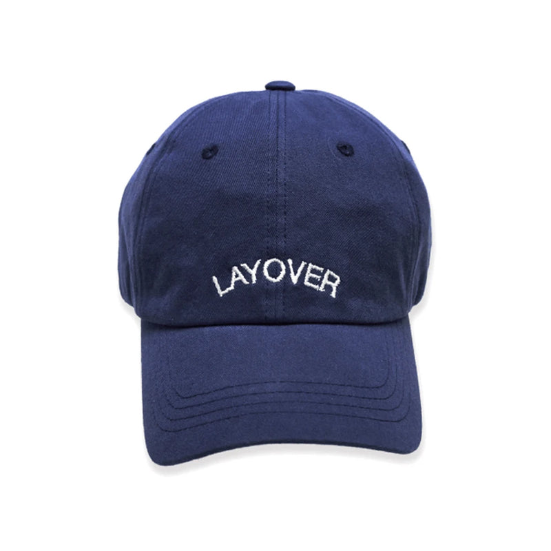 BTS Kim Tae Hyung Layover Logo Embroidered Cap