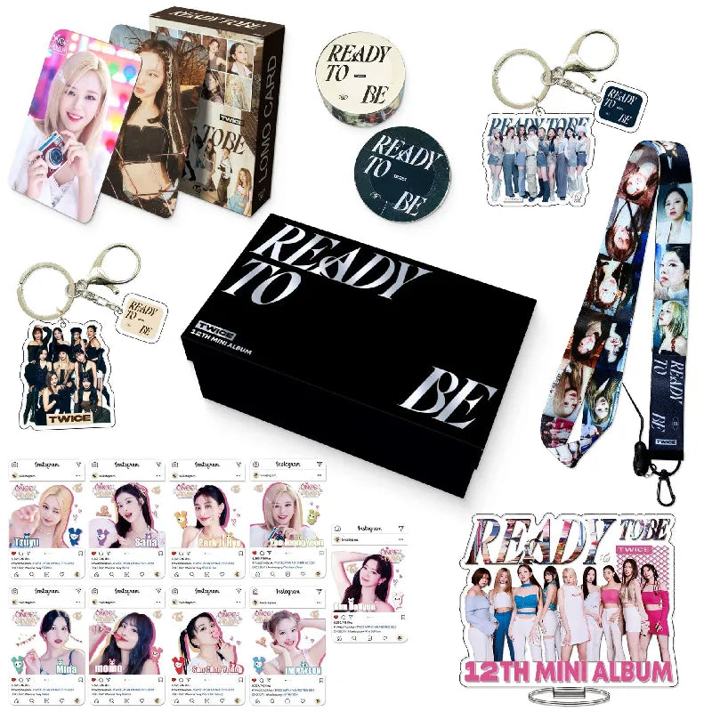 TWICE READY TO BE Gift Set Box