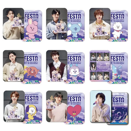 BTS 10th FESTA Anniversary Photo Cards (55 cards)