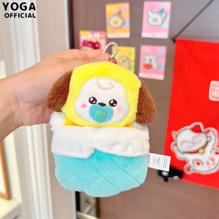 BTS BT21 Rj Plush Doll Keychain Gift