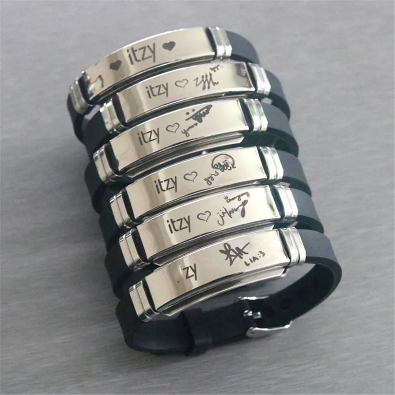 ITZY Signature Stainless Steel Bracelet