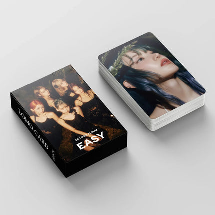 LE SSERAFIM EASY Album Photo Cards (55 Cards)