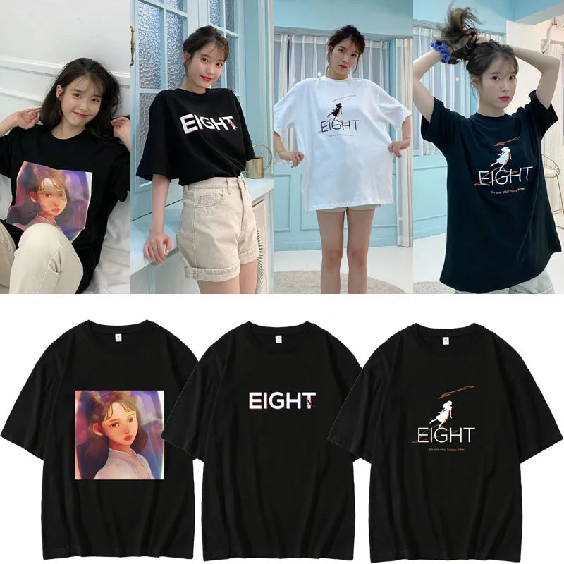 IU Eight Album T-shirt – Kpop Exchange