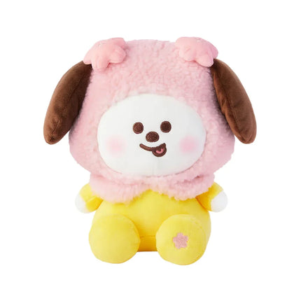 BT21 Spring Cherry Blossom Plush Doll Keychain