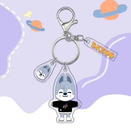 STRAY KIDS Skzoo Keychain Pendants