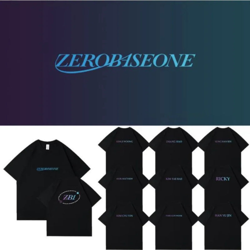 ZB1 ZEROBASEONE Concert T-shirts