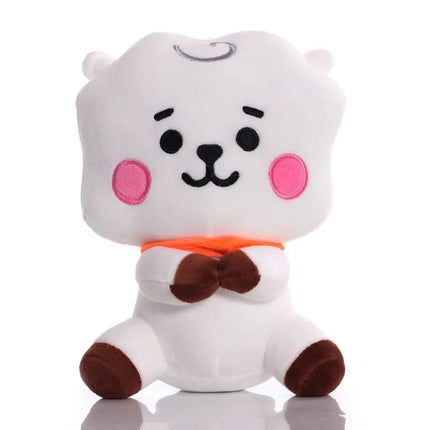 BT21 Baby Sitting Doll Keychain