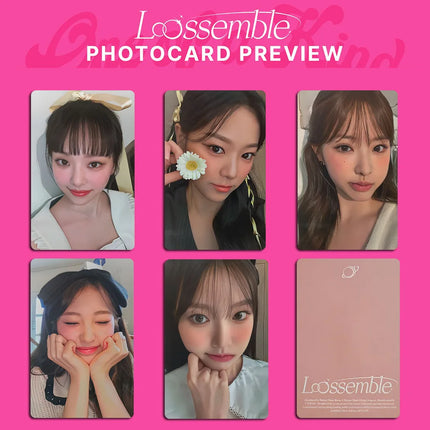 Loossemble 2nd Mini Album One Of A Kind Photocards 5pcs/Set