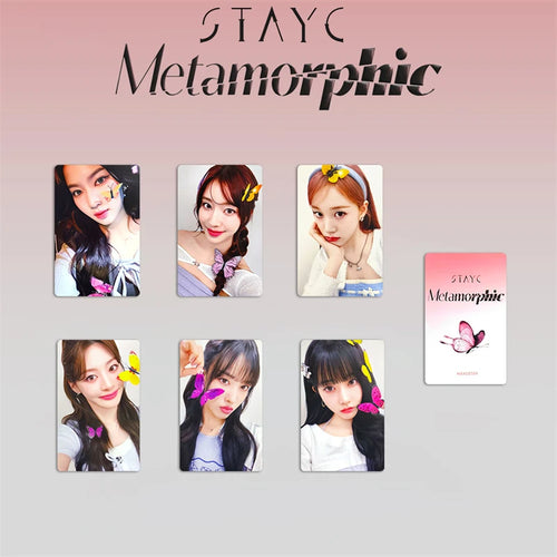 STAYC Metamorphic Album Photocards 6pcs set