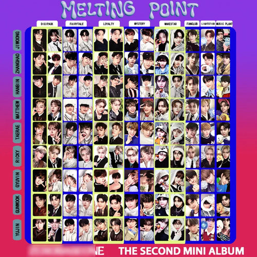 ZEROBASEONEMELTING POINT Photocards