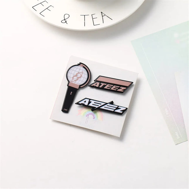 ATEEZ Brooch Badge Pin 3pc/set