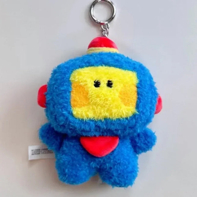 TREASURE Cartoon Mini Plush Doll Keychain