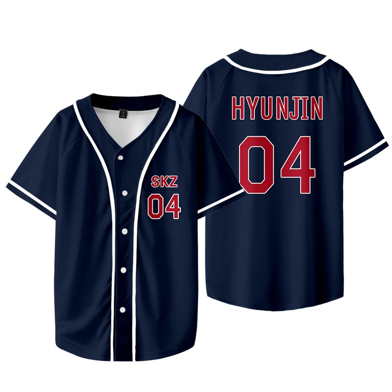 Stray Kids Chaotic SKZ Baseball Team Merch