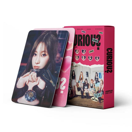 UNIS 1ST SINGLE CURIOUS Photocards (55 Cards)