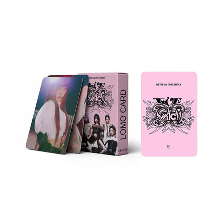 IVE SWITCH Album Pink Photo Cards (55 Cards)