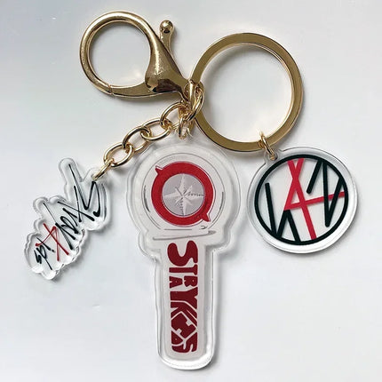 Stray Kids Lighstick Pendant Keychain