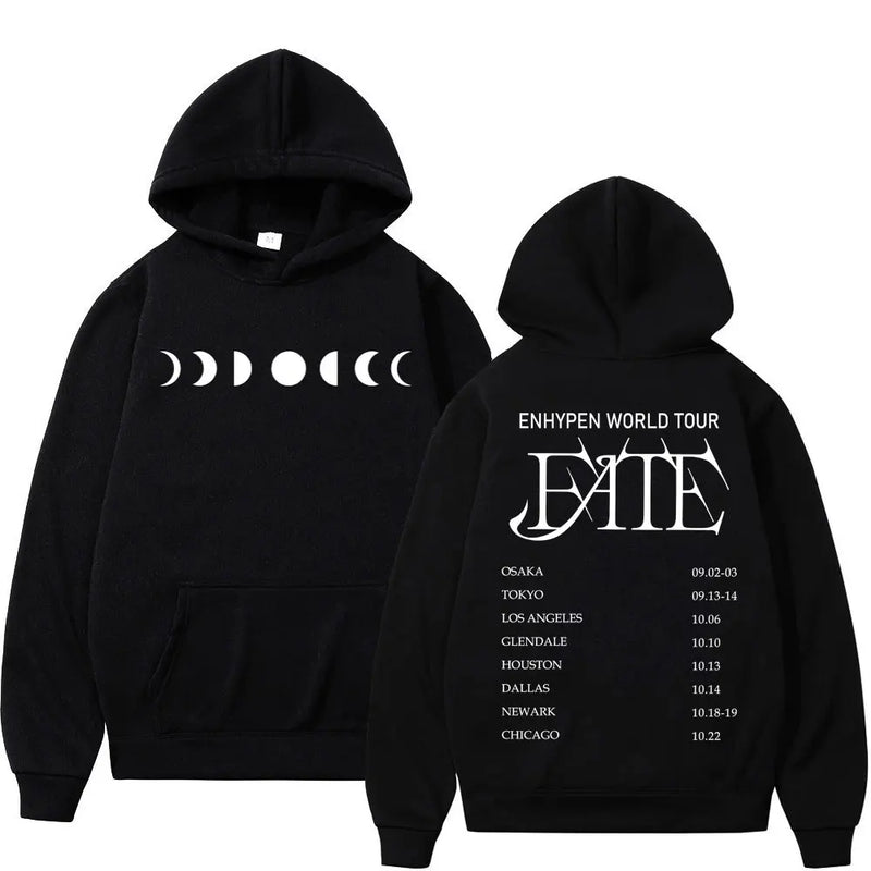 ENHYPEN Band FATE World Tour Print Hoodie