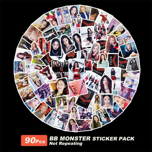 BABYMONSTER Sticker Decals 90pcs