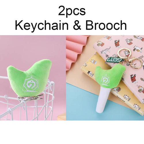 GOT7 Plush Doll  Lightstick Keychain