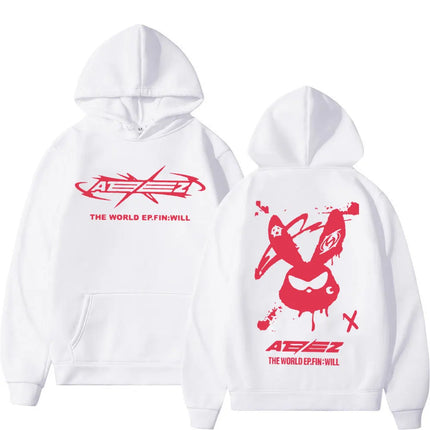 ATEEZ The World Ep Fin Will Album Tour Print Hoodie