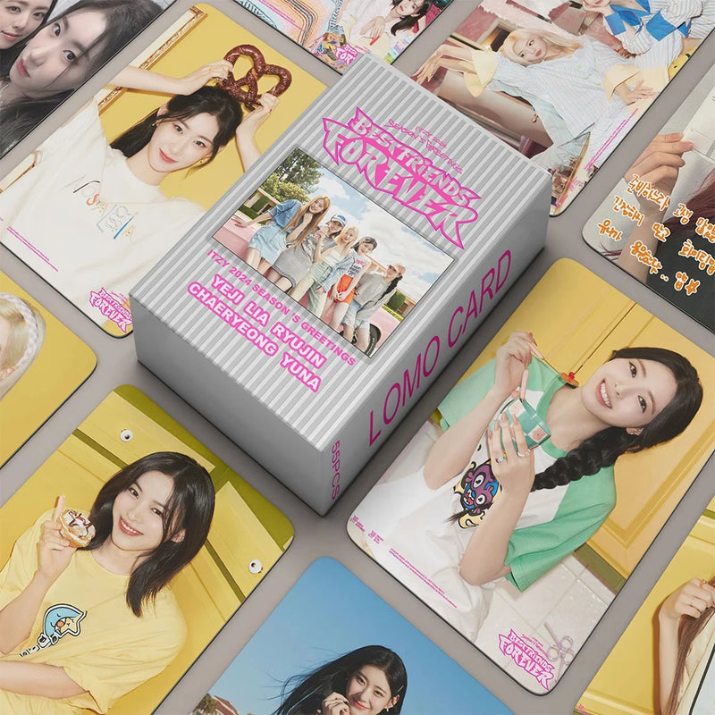 ITZY BEST FRIENDS FOREVER Photocards Set (55 Cards)