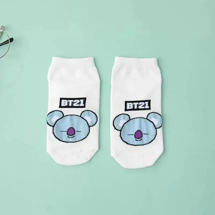 BTS BT21 Ankle Socks