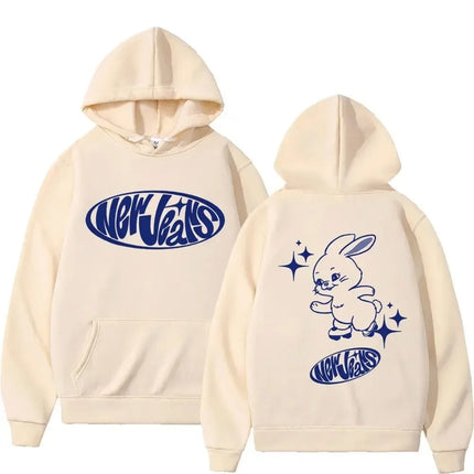 New Jeans Cute Printed Hoodies