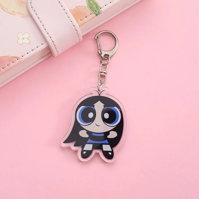 New Jeans X Powerpuff Girls Acrylic Keychain