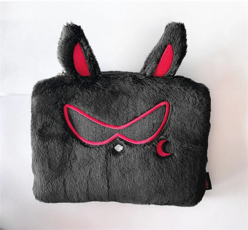 ATEEZ Black MITO Plush Purse Wallet