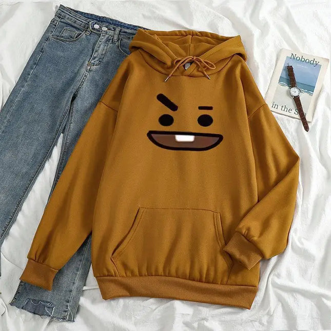 BT21 Character Hoodie (Plus Size Available)