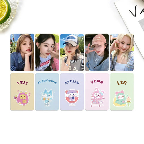 ITZY 2024 Desk Dalendar Card Photocards