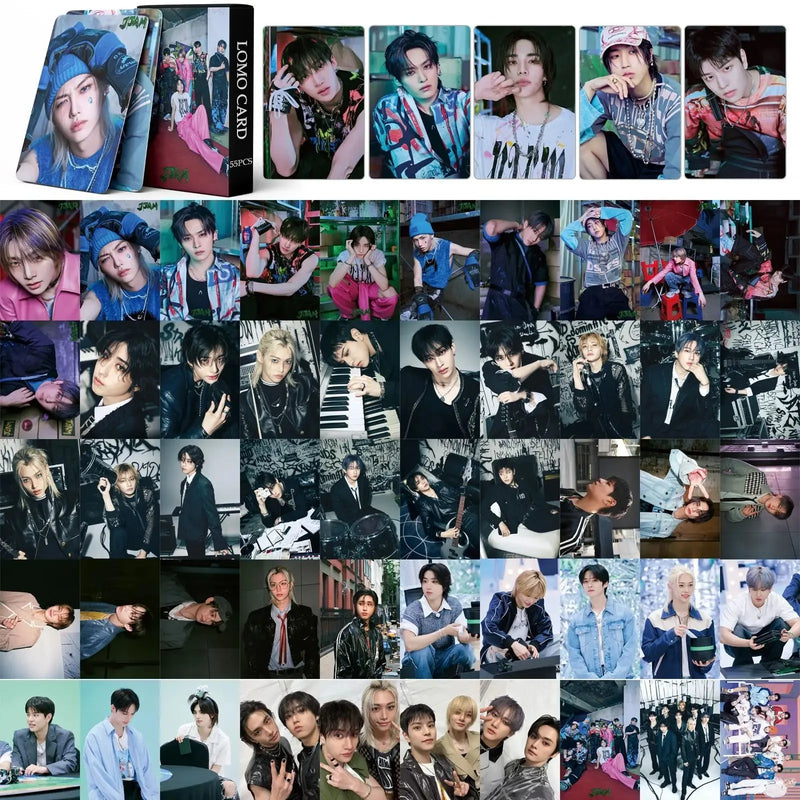 Stray Kids JJAM Album Photo Cards (55 Cards)