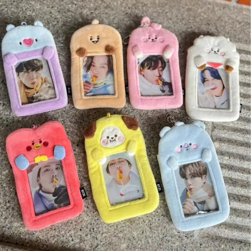 BTS Bt21 Plush Card Cover