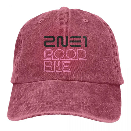 2NE1 GOODBYE Hip Hop Cap Hat