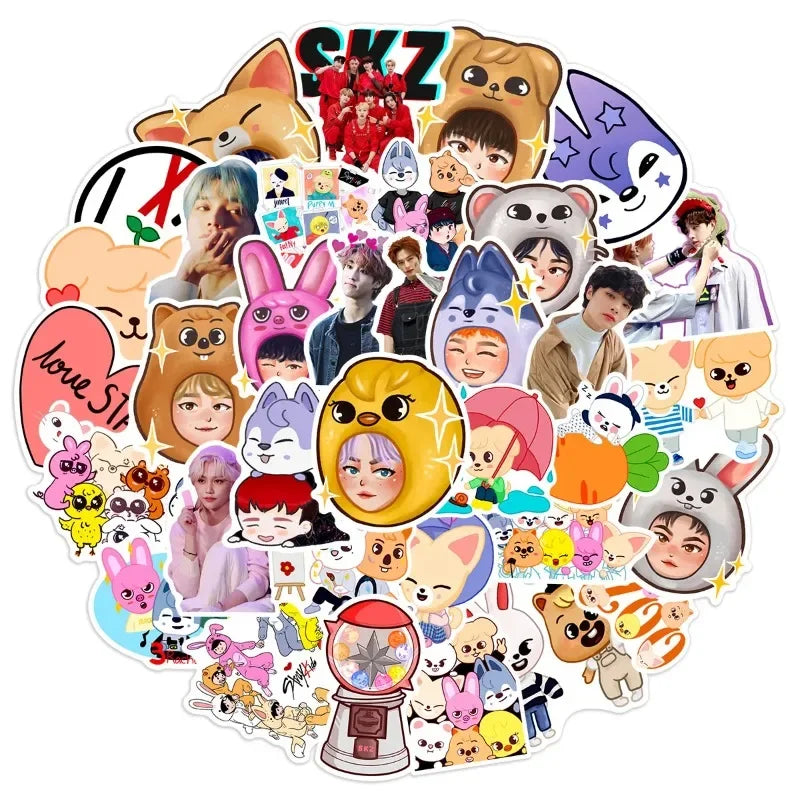 Stray Kids Skzoo Cartoon Stickers